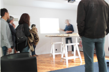 “Urban Sheet: a proposal for Guimarães city” is an urban idea proposed to Guimarães city (PT), that was brought to the public opinion during the Guimarães Noc Noc 2015 – a cultural event inserted on the EFFE (Europe for Festivals, Festivals for Europe) – in which it intends to start a community project led by Martins Architecture Office. We were very pleased to present and discuss the idea with Amadeu Portilha (Vice-President of City Council), José Bastos (City Councilman forthe Historical Center, Culture, Youth and Tourism), Paulo Cruz (Distinguished Professor on the School of Architecture of University of Minho), Carvalho Araújo (architect), Joaquim Machado (administrator of CSJ), among other personalities, friends and visitors.
We are reconciling efforts to develop the proposal with a public sense and technical expertise in order to reach a new level of development and prepare a formal presentation to the city council.