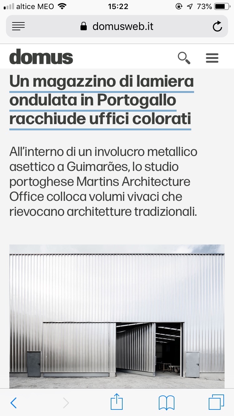 Landscape Condition is featured on Domus.