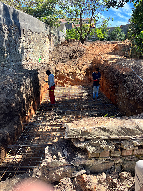 The 2nd construction stage of the 