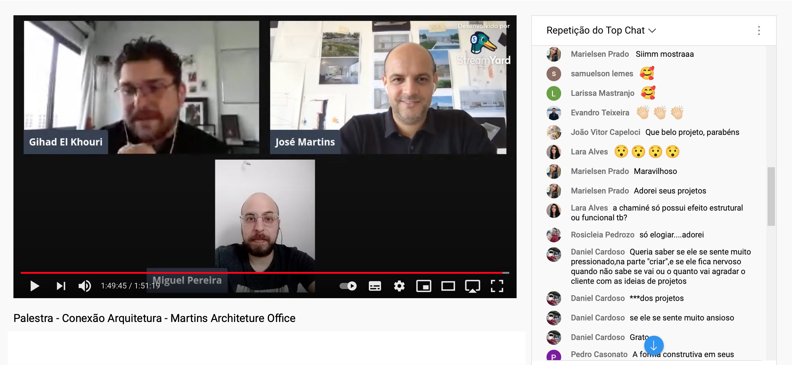 Jos� Martins was the 1st guest of the international lectures to take place at FATEC PR - Faculty of Technology of Curitiba - Brazil. The lecture that took place remotely and moderated by Professor Gihad A. EL Khouri and can be seen on the youtube channel.