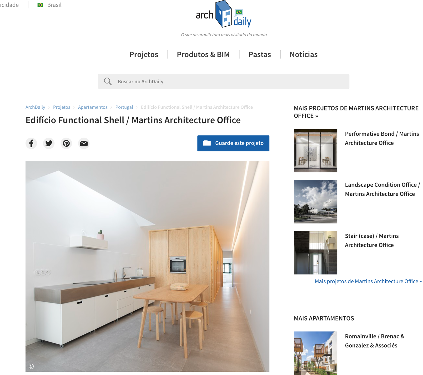 Functional Shell is now featured on ArchDaily.