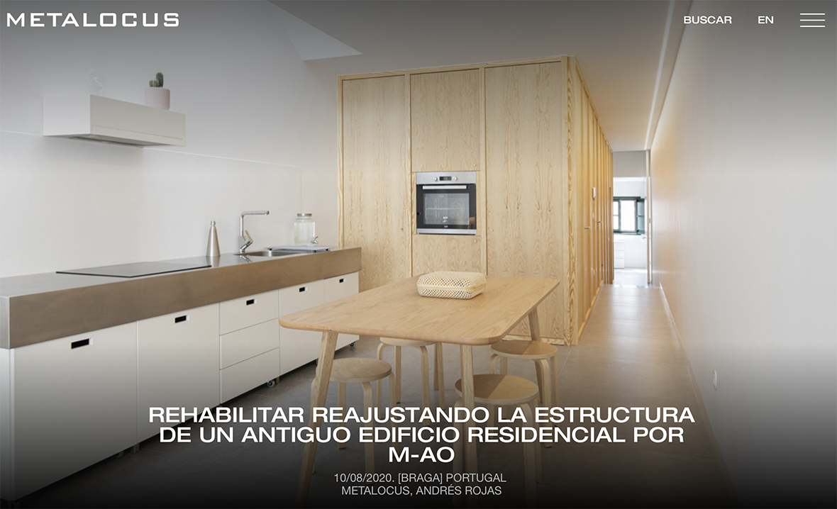 Metalocus has published our project Functional Shell.